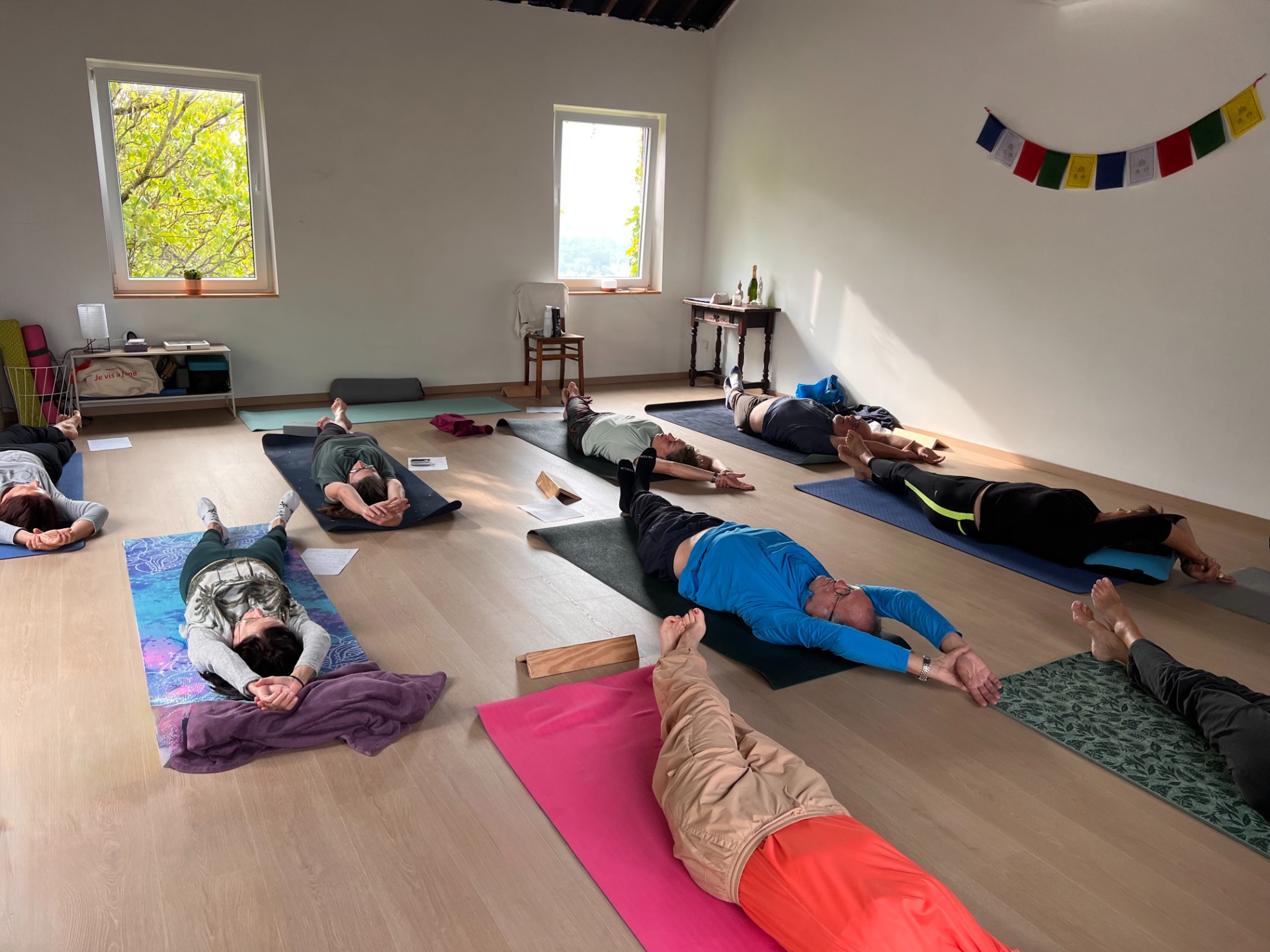 Cours de yoga à Huy