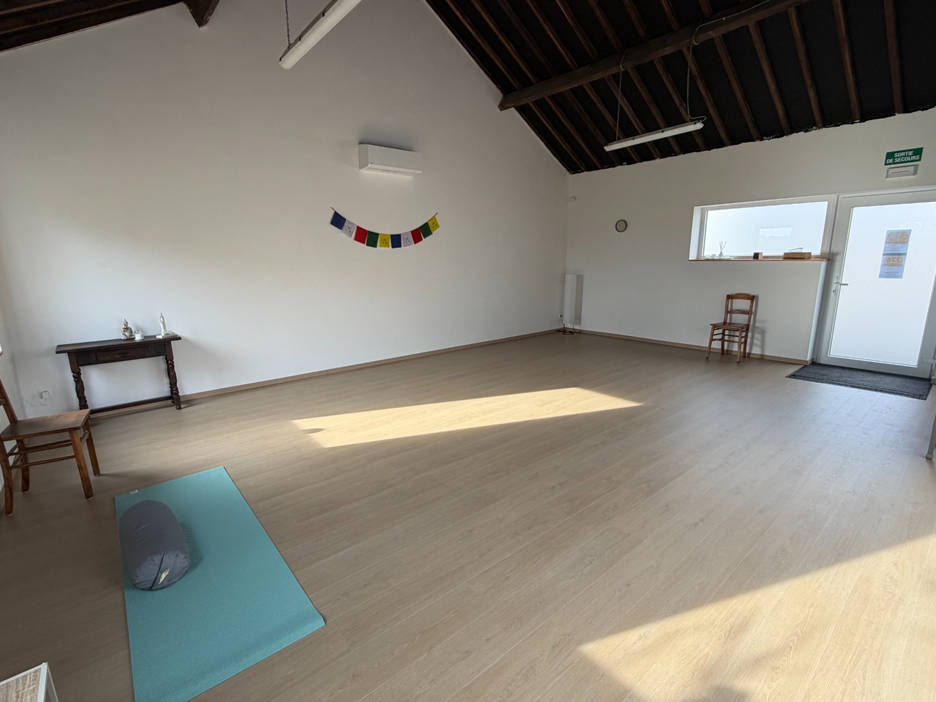 Location de salle yoga ou bien-être à Huy