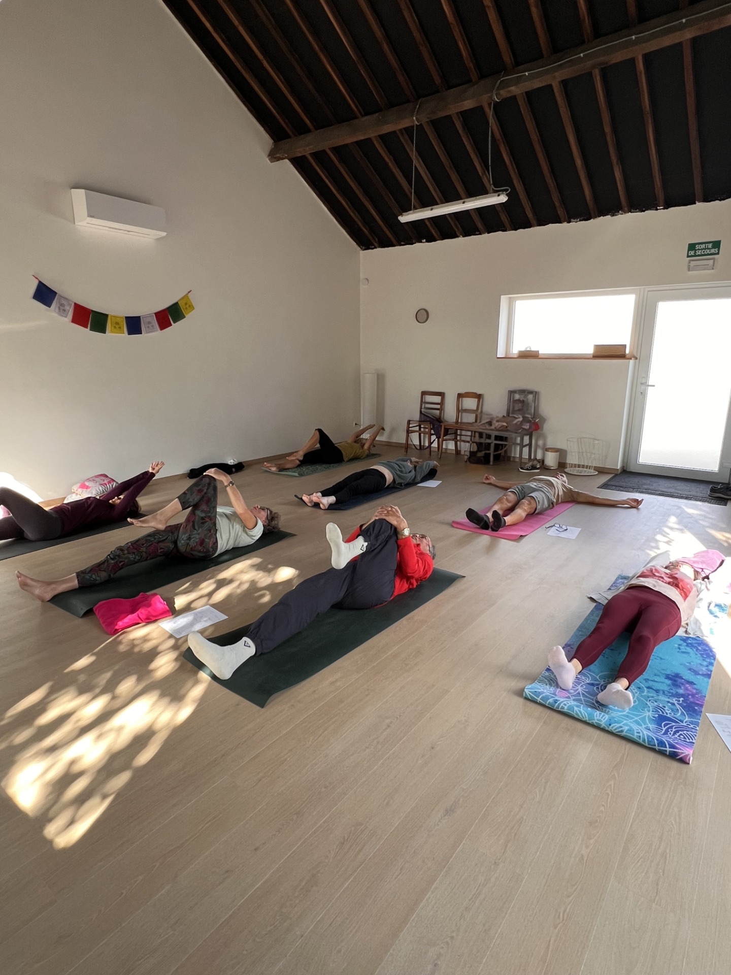 Cours de yoga à Huy